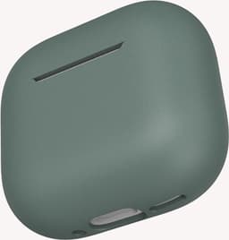 AirPods Hoesje geschikt voor Apple AirPods 4 – Legergroen - Siliconen Beschermende Case — thumbnail 2