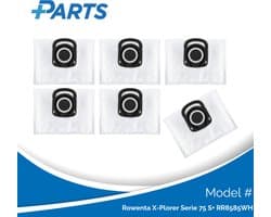 Rowenta X-Plorer Serie 75 S+ RR8585WH Stofzakken (6 Stuks, Plus.Parts® alternatief voor ZR200540)