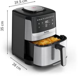 Tefal Easy Fry Silence Deluxe EY552D - Stille Airfryer 5L - Silent Technology - Extra-Crisp - 55% Sneller - Voor 6 Personen — thumbnail 5