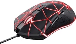 Trust GXT 133 Locx - Gaming Muis - Bedraad - 3200 DPI - LED verlichting - Zwart — thumbnail 5
