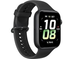 HONOR Watch 5 Zwart - Smartwatch Bluetooth - 1.85" AMOLED - 15 dagen accuduur - 5ATM - Precieze GPS