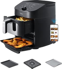 Midea - MAD1100DADK - 2 in 1 - Air Fryer en Oven — thumbnail 5