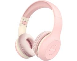 EarFun K2 Kids - Draadloze Kinderkoptelefoon - 85 dB Volumebegrenzing - 40 uur Batterijduur - Bluetooth - Opvouwbaar - Roze