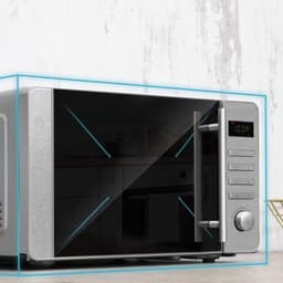 Combi Magnetron - Vrijstaand - Heteluchtoven - Inbouw Mogelijk - 800W - Zwart — thumbnail 5