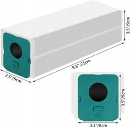 2 x Zak - stofzak voor schoonmaakstation SAMSUNG BESPOKE JET - Hoogwaardige vervanging - VCA-ADB952 - Synthetische microvezelzak voor stof, vuil voor schoonmaakstation - het onderdeelnummer van het origineel is: Samsung VCA-ADB952 — thumbnail 4