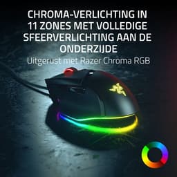 Razer Basilisk V3 35K - Optische Gaming Muis - RGB - 35000 DPI - Zwart — thumbnail 2