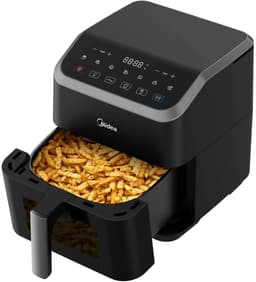 Boleen - Heteluchtfriteuse - Airfryers - Friteuse 5 Liter - 7 Presets - Heatxpress-Technologie - Zwart — thumbnail 1