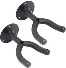 Universele Gitaar Muurbeugel Set van Twee om gitaar op te hangen – Gitaarhaak, Gitaarhouder, Muurhaak voor gitaar - 2 stuks — thumbnail 1