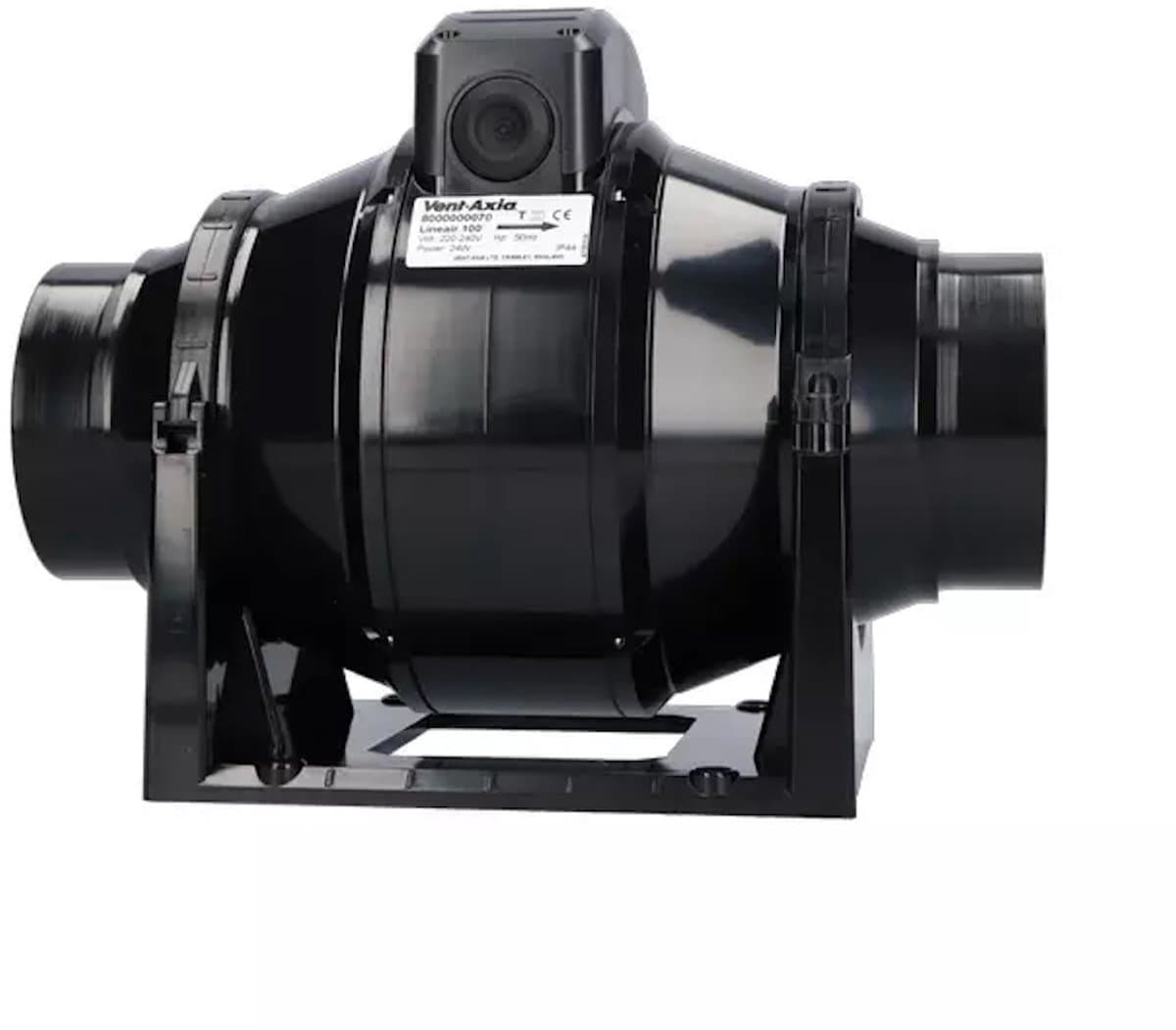 Vent-Axia kunststof buisventilator 290m3/h Ø 100mm – Lineair 100 — afbeelding 1
