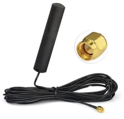 DAB Antenne - Actieve Digitale Antenne - DAB+ Antenne - SMA Male Plug - 3M Kabel (ANT742-DAB) — thumbnail 1