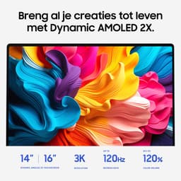 SAMSUNG Galaxy Book4 Edge Blauw- 16 inch - Qualcomm X Elite - 16 GB - 512 GB - Copilot+ PC — thumbnail 5