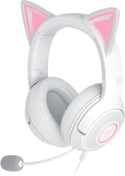 Razer Kraken Kitty V2 - Gaming Headset - PC - 7.1 Surround - RGB - Wit — thumbnail 1