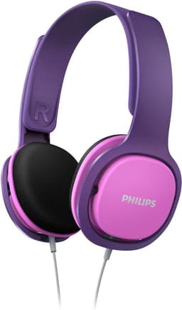 Philips SHK2000 - Kids Koptelefoon - On-Ear Volumebegrenzing - Roze/Paars - Ergonomische hoofdband — thumbnail 1