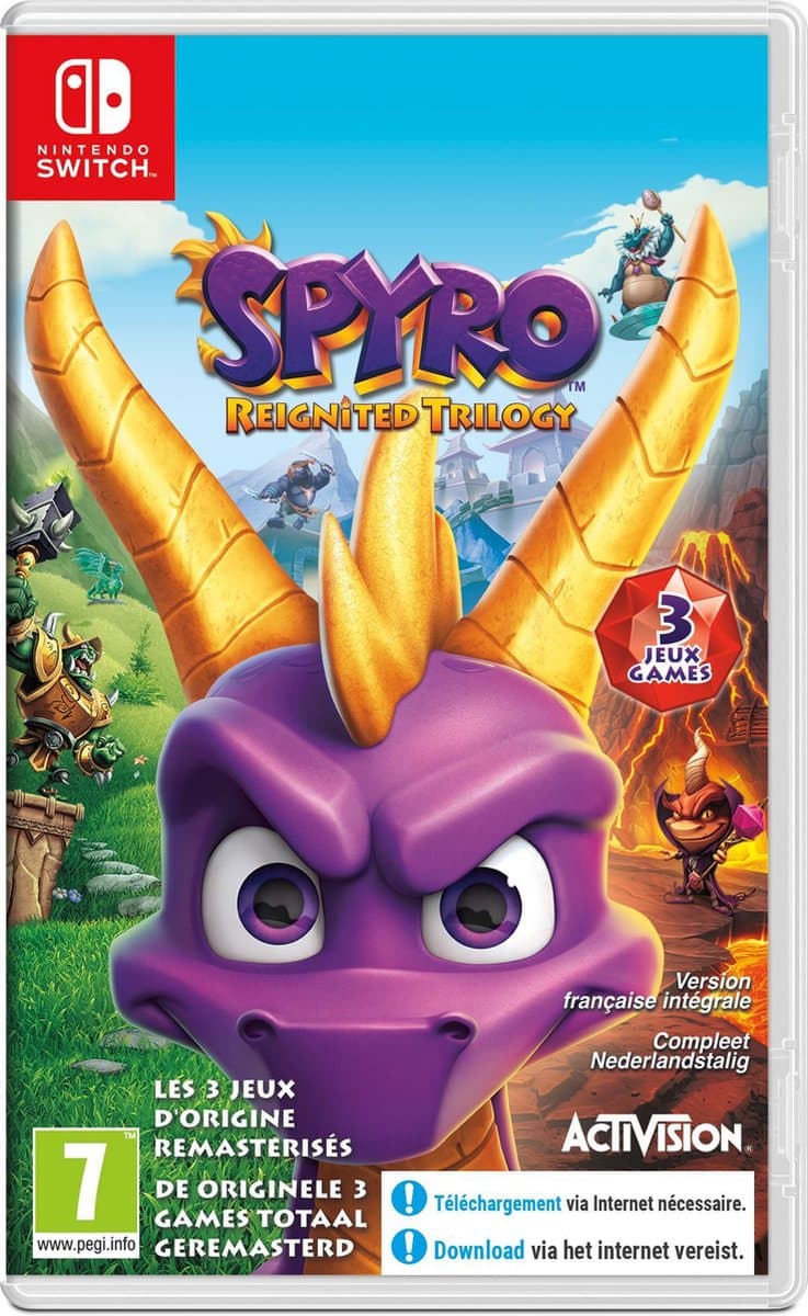 Spyro: Reignited Trilogy - Nintendo Switch — afbeelding 1