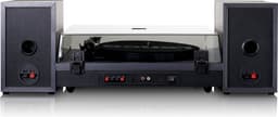 Lenco Platenspeler met Bluetooth - Twee externe Speakers - Auto-stop - LS-301BK - Zwart — thumbnail 3
