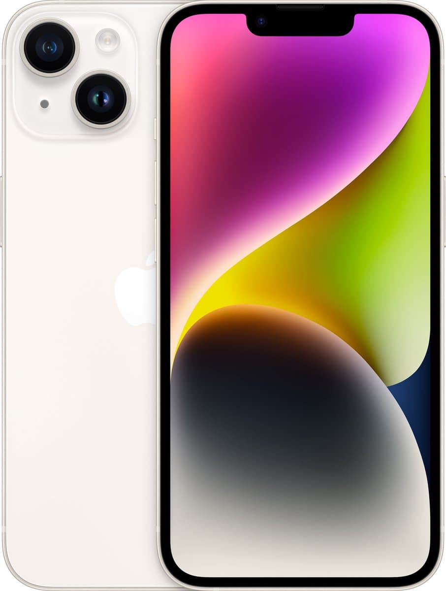 Apple iPhone 14 - 512GB - Sterrenlicht — afbeelding 1