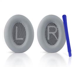 Set Oorkussens voor Bose Koptelefoon met installatie gereedschap - Grijs - QuietComfort 35 - QC35II - QC35 - QC25 - QC15 - QC2 - Soundtrue - Soundlink Around-Ear II AE2 — thumbnail 1