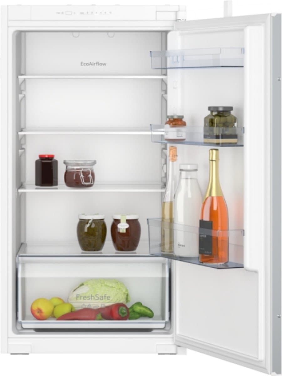 NEFF KI1311SE0 Inbouw Koelkast 102 cm – 165 Liter – Sleepdeursysteem – Energieklasse E — afbeelding 1