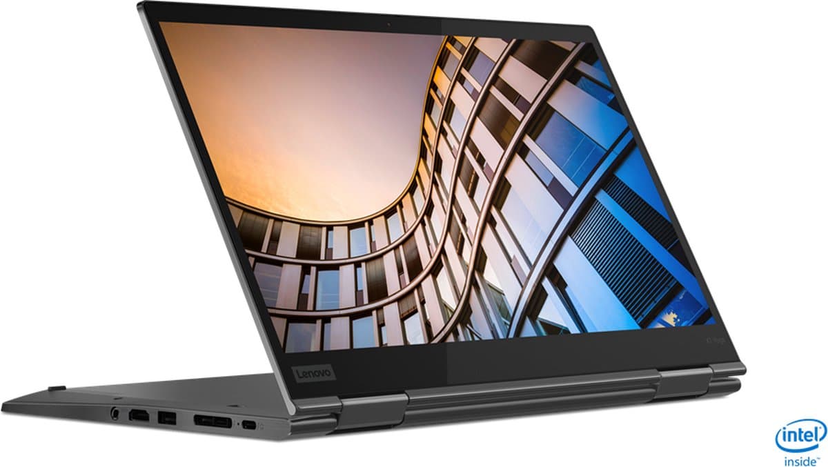 Lenovo ThinkPad X1 Yoga (4th Gen) Intel® Core™ i7 i7-8565U Hybride (2-in-1) 35,6 cm (14") Touchscreen Full HD 16 GB LPDDR3-SDRAM 512 GB SSD Wi-Fi 5 (802.11ac) Windows 10 Pro US International Grijs — afbeelding 1