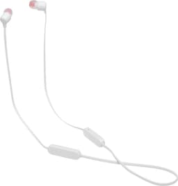 JBL Tune 125BT - Draadloze Bluetooth Oordopjes - In-ear met Kabel - 16 uur batterij - Magnetische Oortjes - JBL Pure Bass Sound - Met Microfoon - Wit — thumbnail 1