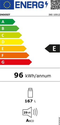 Indesit INS10012 - inbouw koelkast (102 cm) sleepdeur — thumbnail 2
