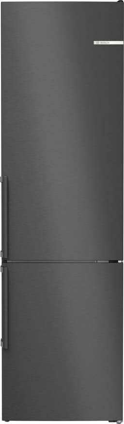Bosch KGN39VXBT - Serie 4 - Vrijstaande koel-vriescombinatie - Zwart - Total No Frost; Nooit meer ontdooien - VitaFresh - Energielabel B - VitaFresh XXL 0°C: houd etenswaren langer vers met extra ruime vershoudlades — thumbnail 1