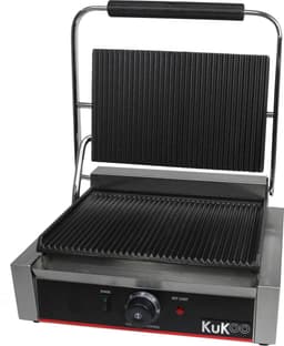 KuKoo Contactgrill (2200 W) - 2 platen - Temperatuur 50-300°C - 2 x lekbakjes — thumbnail 2