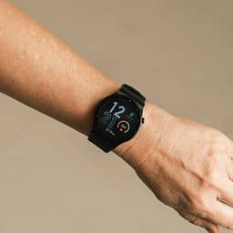 mymonX Smartwatch Heren & Dames - Geschikt voor alle Smartphones - Stappenteller - Gezondheidsrapport - ECG - Bloeddrukmeter - Hartslagmeter - Slaap - Temperatuur - Zwart - 43mm — thumbnail 5