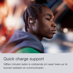 Bowers & Wilkins Pi6 Bluetooth Oordopjes met Noise Cancelling, Kristalhelder geluid, 8 + 16 uur batterijduur, Glacier Blue — thumbnail 3