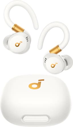 Anker soundcore Sport X20 ANC - Draadloze Oordopjes met Oorhaken - Wit — thumbnail 1