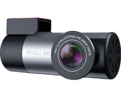 VCTparts® Dashcam 1080P Recorder 150 ° Dvr High-Definition Nachtzicht met Wifi Grijs
