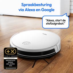 MEDION robotstofzuiger met intelligente navigatie S35 (app en spraakbesturing, 4000 Pa zuigkracht, gyronavigatie in systematische S-lijnen, tapijtdetectie, muursensoren) — thumbnail 3