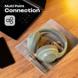 PowerLocus P3 - Bluetooth Koptelefoon – Draadloos – Over-ear – 50 uur batterijduur – Microfoon – Mint — thumbnail 2