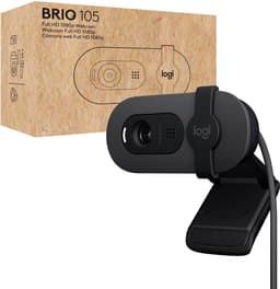 Logitech BRIO 105 Full HD-webcam 1920 x 1080 Pixel Geïntegreerd afdekpaneel, Microfoon — thumbnail 1