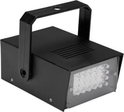 HQ-Power MINI STROBOSCOOP MET WITTE LEDs - 24 LEDs - OP BATTERIJEN — thumbnail 1
