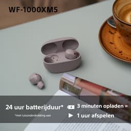Sony WF-1000XM5 Roze — thumbnail 4
