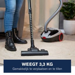 Dirt Devil Stofzuiger 2L - Met zak - 800W - met Combiborstel en Kierenzuigmond - 7,5M Bereik — thumbnail 4