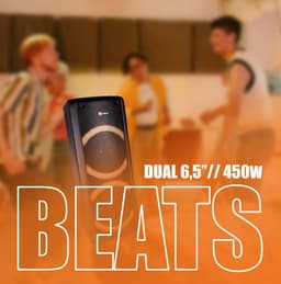 N-GEAR LGP 72 - Karaoke Set - Bluetooth Party Speaker - Party Box met Microfoon - Zwart — thumbnail 2