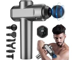 MKSS® Massage Gun Professioneel - Massage Apparaat - Massagegun - Zilver
