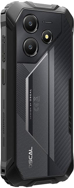 OSCAL MARINE 2 Robuuste Smartphone - 12GB RAM - 64GB ROM - 11000mAh - Gemini AI - 6.56 Inch - IP68 Waterdicht - Dual SIM - Android 15 - NFC - Zwart — thumbnail 3