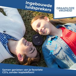 Denver Discman - Draagbare CD & MP3 speler - Anti shock - Ingebouwde speakers - Inclusief Oordopjes - CD, CD-R, CD-RW, MP3 - DMP395 — thumbnail 5