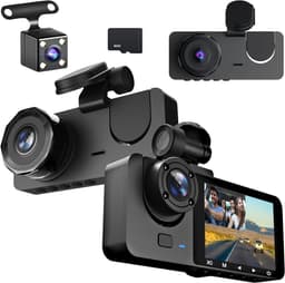 Dual Dashcam - Dashcam voor Auto - Dashcams - Zwart — thumbnail 1