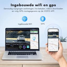 Thuys – Dual Dashcam – Voor Auto 1080p – Voor en Achter Camera – Auto Camera – G-Sensor – App Bediening – Parkeermodus — thumbnail 3