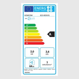 3-in-1 Mobiele airco - 7000 BTU - Draagbare airconditioner - 3-in-1 koelen, ventilator en luchtontvochtiger - voor 10-26 m² - met afstandsbediening en 24-uurs timer - 2 snelheidsniveaus - wit — thumbnail 2