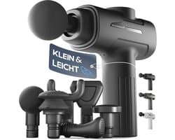 Massagepistool voor spiermassage met 6 koppen en 3200 rpm