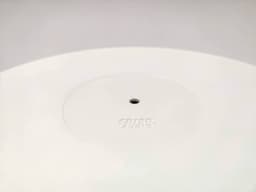 Draaitafel mat - Acryl - Mat Wit - Slipmat 12 Inch - Platenspeler — thumbnail 2