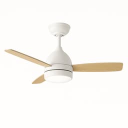 Evolar Plafondventilator met Verlichting - 122 cm - Stille Plafondlamp met Ventilator - Dimbaar Warm Wit Licht (LED) - Hout - EVO-CF48WWD — thumbnail 1