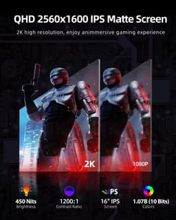 144hz Monitor - Gaming Beeldscherm - Plug & Play — thumbnail 2