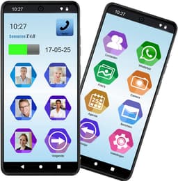 SeniorenTAB© Easy Smartphone - Eenvoudige Senioren Smartphone - 64GB - Bellen en Beeldbellen via Foto's - Groot en Overzichtelijk — thumbnail 2