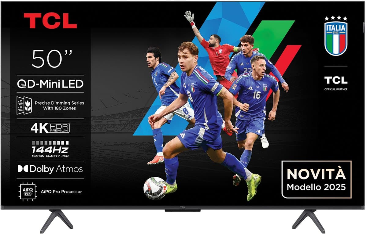 TCL C6K 50C6K - 50 inch - 4K QD-MiniLED - 2025 — afbeelding 1